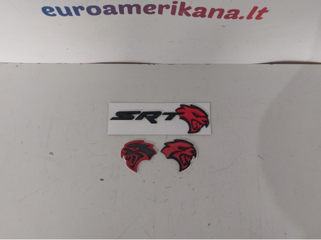 SRT Emblem Set (Red)